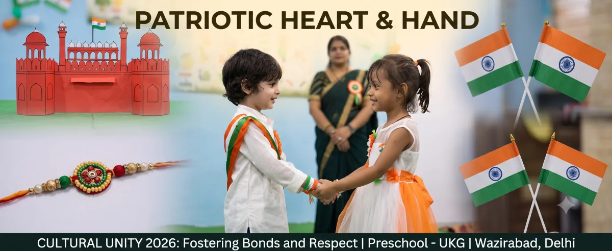 Patriotic Heart and Hand